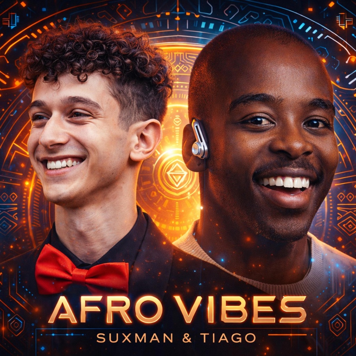 Afro Vibes (feat. Tiago) - Single by Suxman album cover