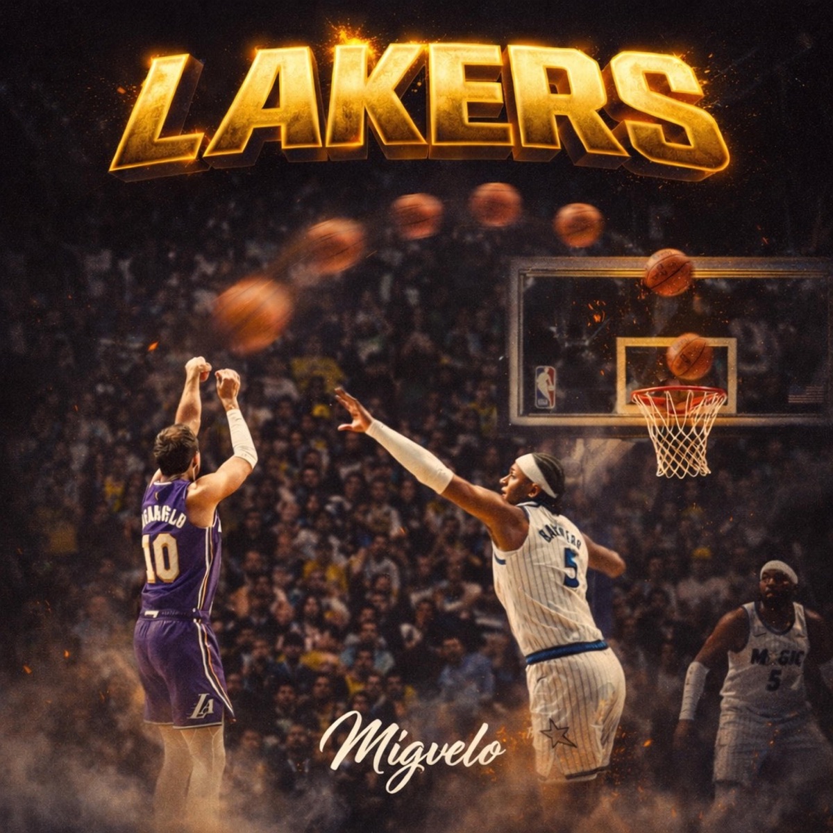 LAKERS (feat. Migvelo) - Single by shozen crazy album cover