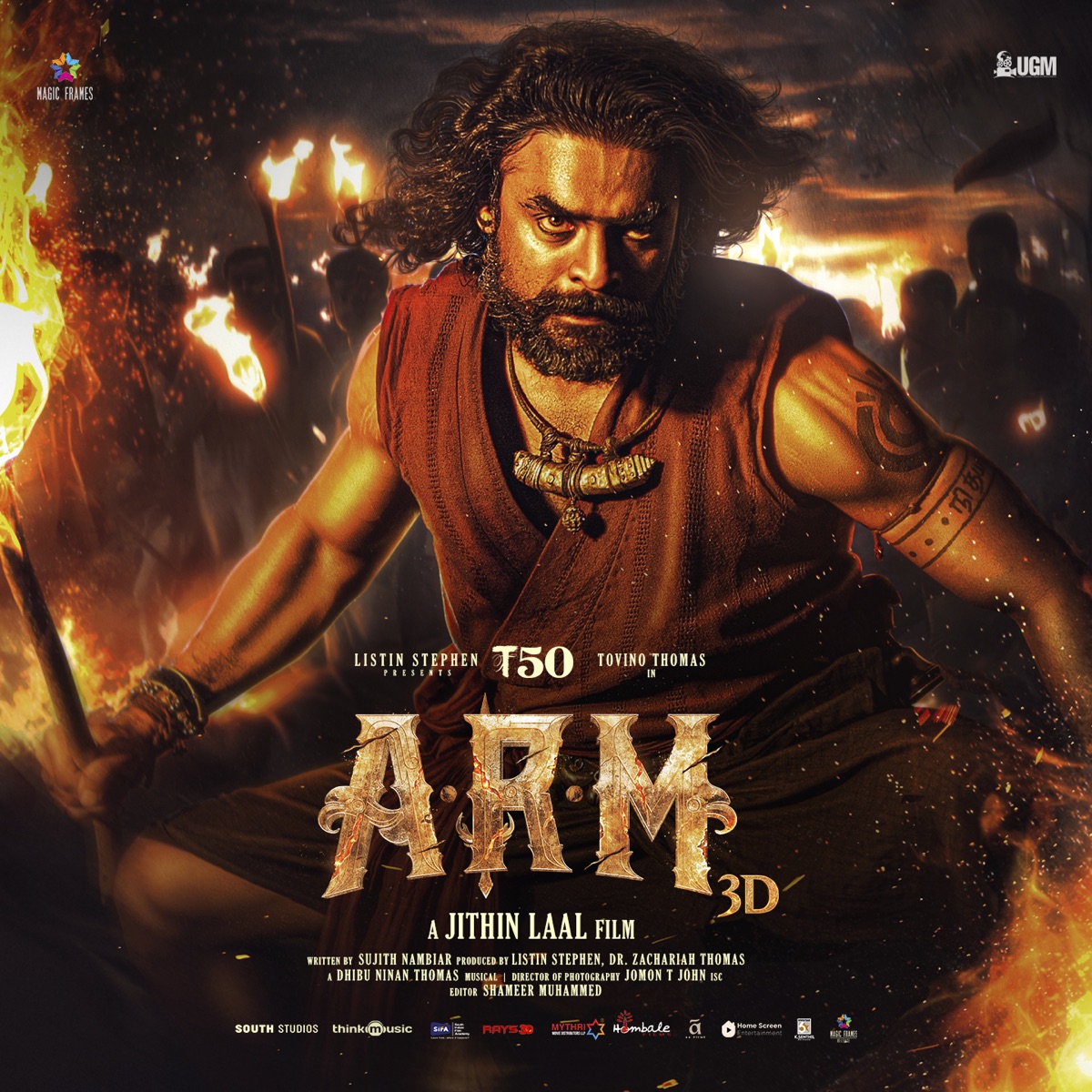 ARM (Original Motion Picture Soundtrack) by Dhibu Ninan Thomas, Manu Manjith & Malayan Community album cover