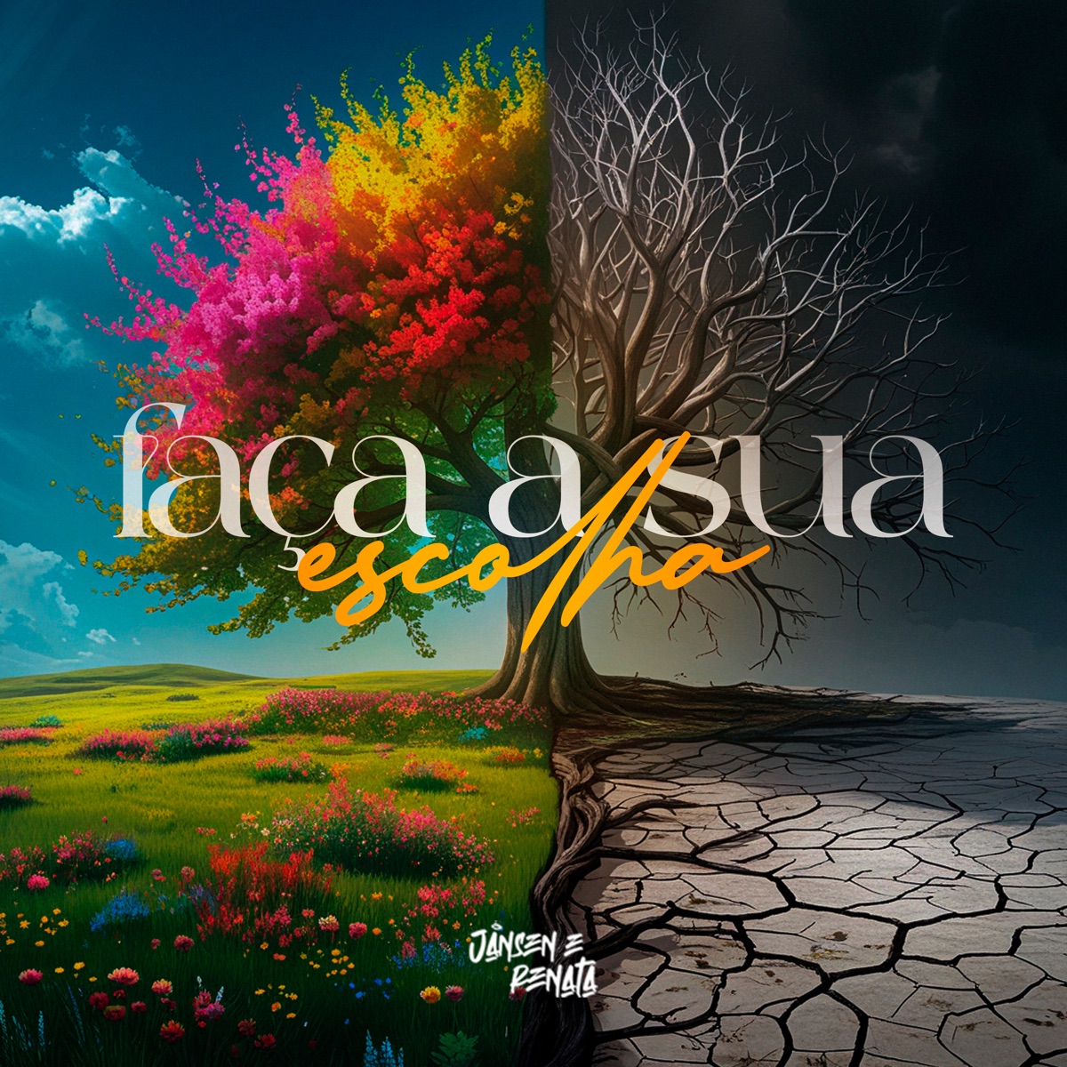 Faça a Sua Escolha - Single by Jansen e Renata album cover