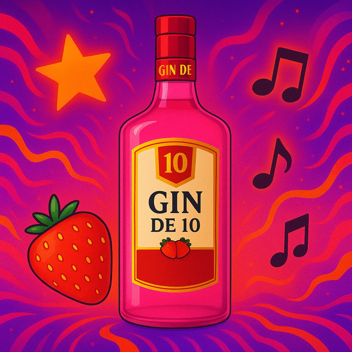 Gin de 10 (feat. Mc Rd) - Single by DJ GUSTAVO DA VS album cover