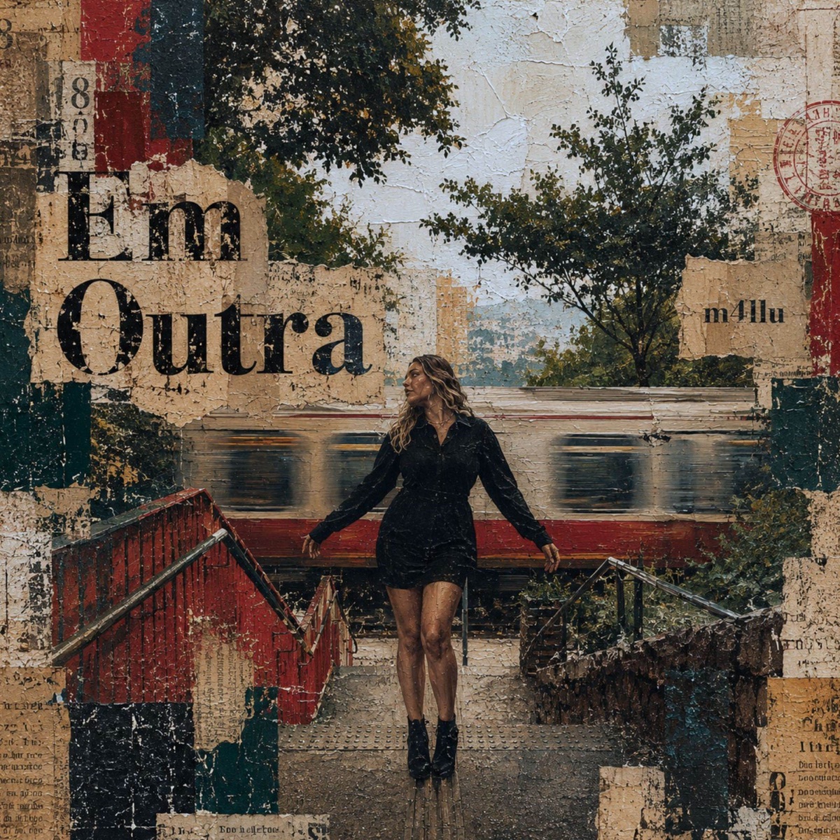 Em Outra - Single by m4llu & Codeguina album cover
