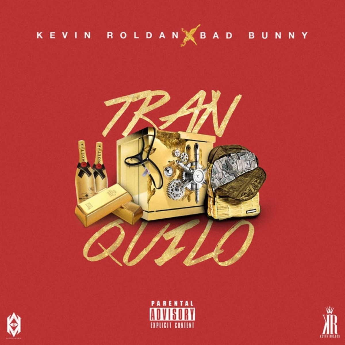 Tranquilo - Single by KEVIN ROLDAN & Bad Bunny album cover artwork