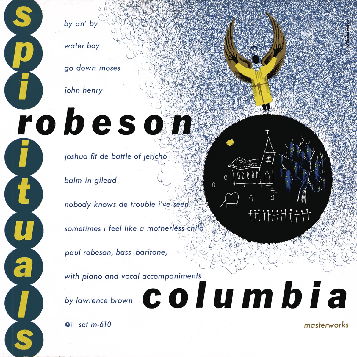 Paul Robeson - Spirituals (2023 Remastered Version) by Paul Robeson & Lawrence Brown album cover