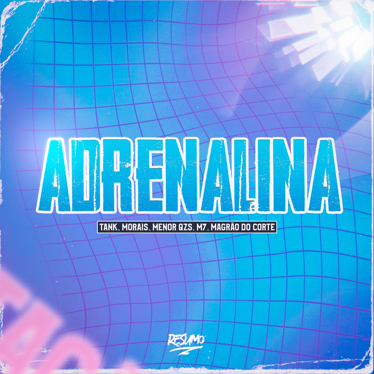 Adrenalina (feat. mc magrão do corte) - Single by Tank, Mc Morais, Mc Menor Qzs & Mc M7 album cover