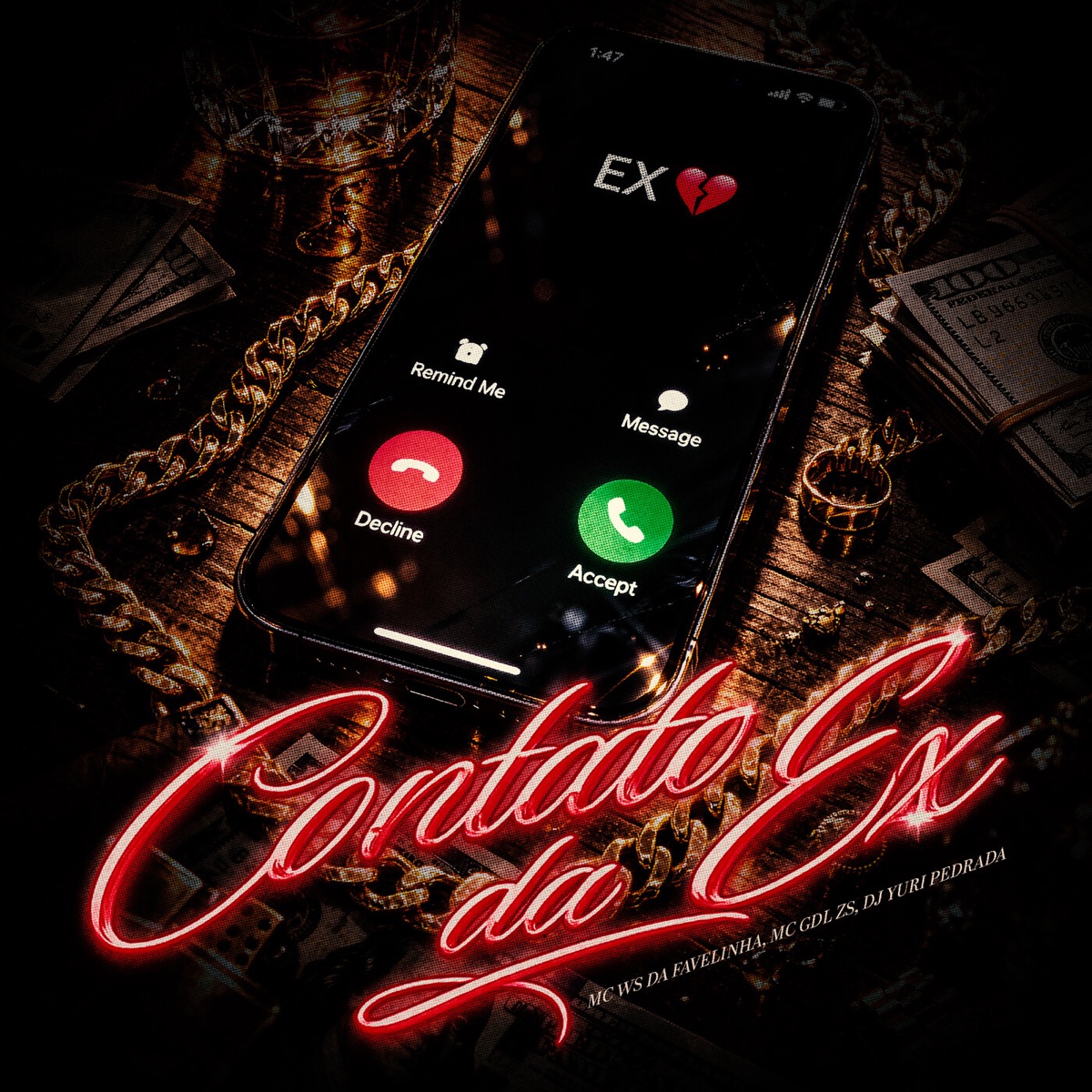 Contato Da Ex - Single by Dj Yuri Pedrada, MC GDL & Mc Ws da leste album cover