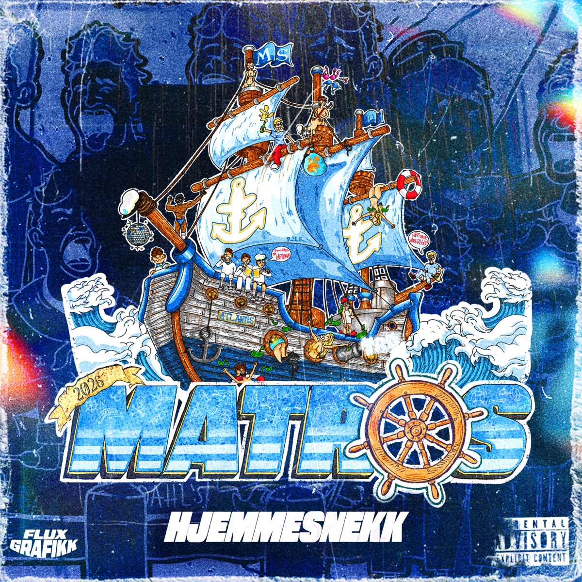 Matros (Hjemmesnekk) - Single by MATROS, GRØFTA & SKIPPERMÆN album cover