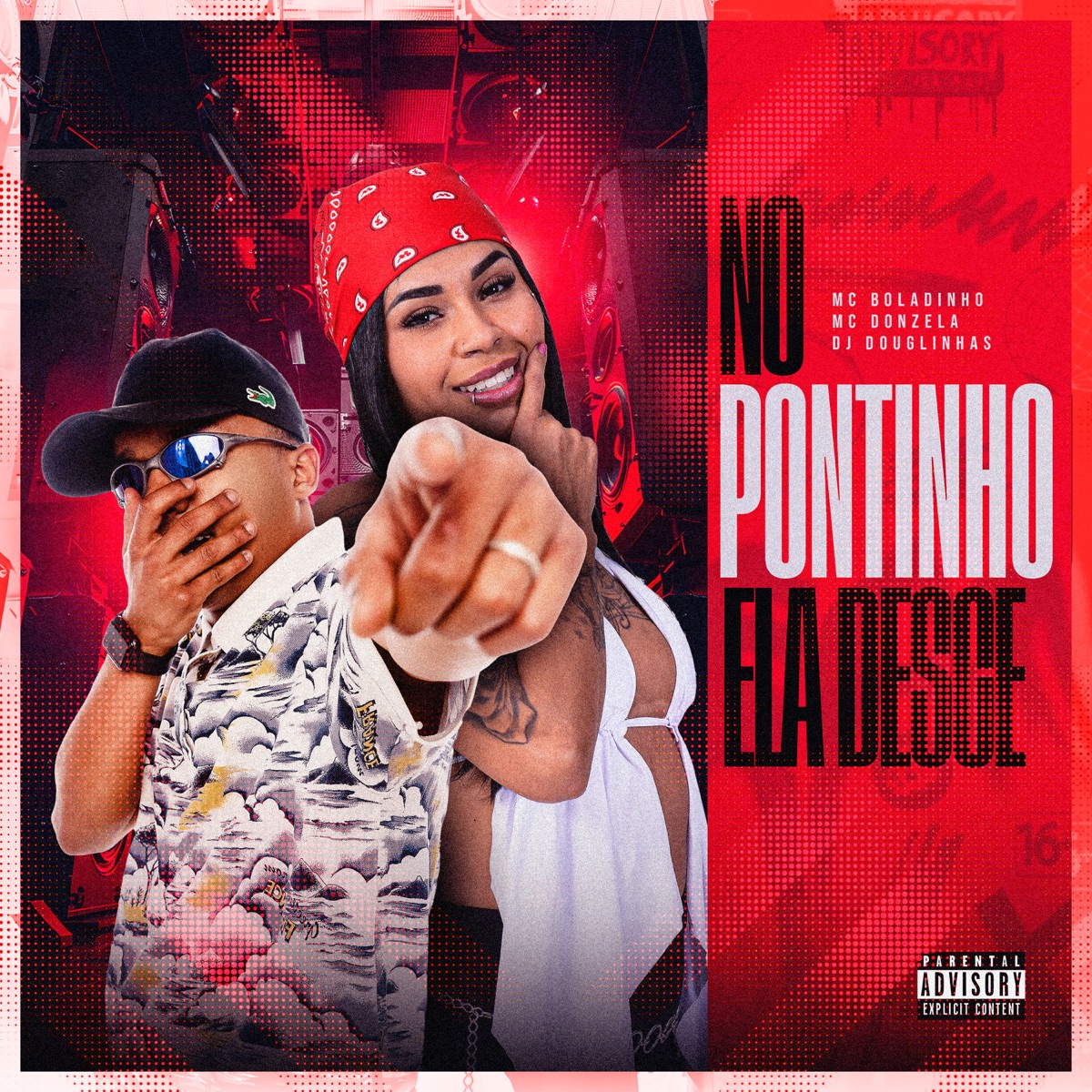 No Pontinho ela Desce - Single by MC Donzela & MC Boladinho album cover