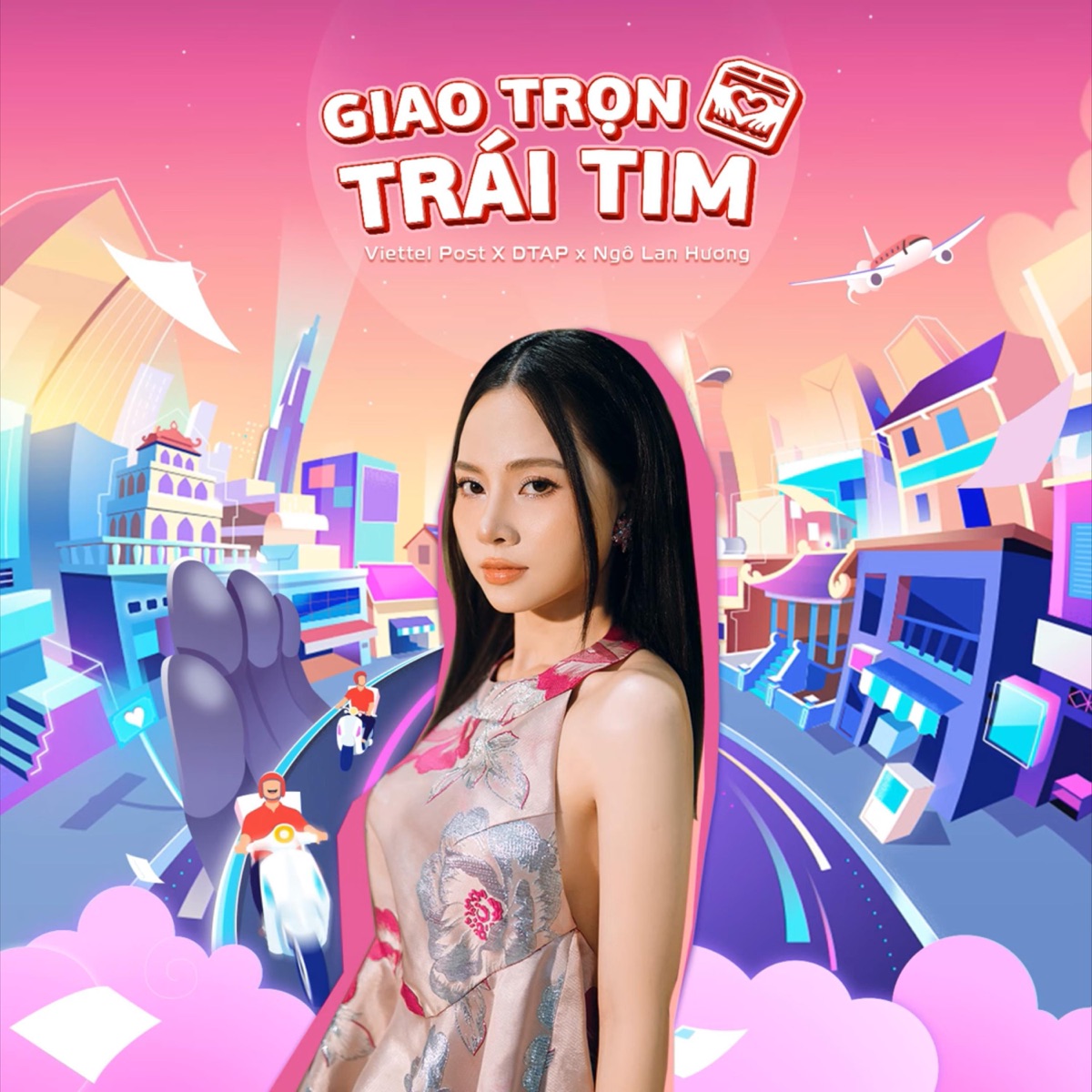 Giao Trọn Trái Tim - Single by Ngô Lan Hương & Dtap album cover