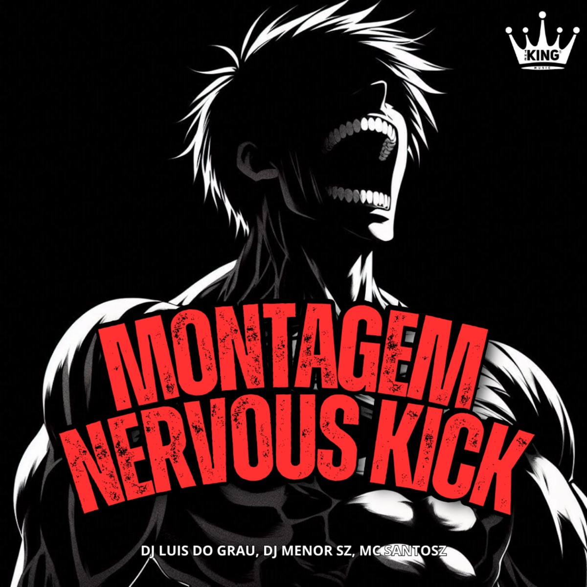 Montagem Nervous Kick - Single by Dj luis do grau, dj menor sz & Mc Santosz album cover