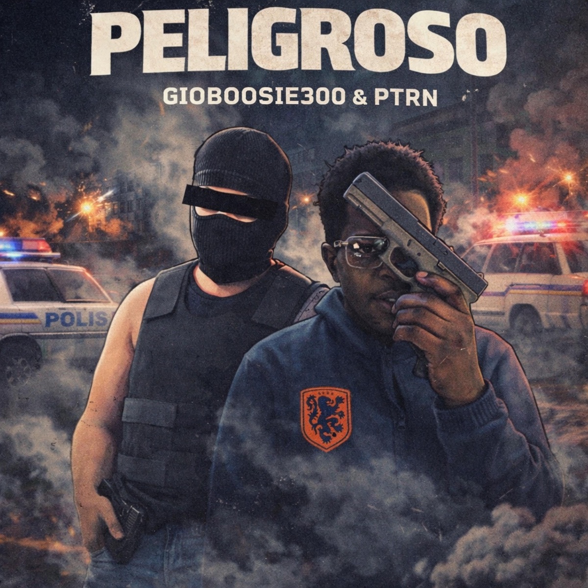 Peligroso (feat. PTRN) - Single by GIOBOOSIE300 album cover