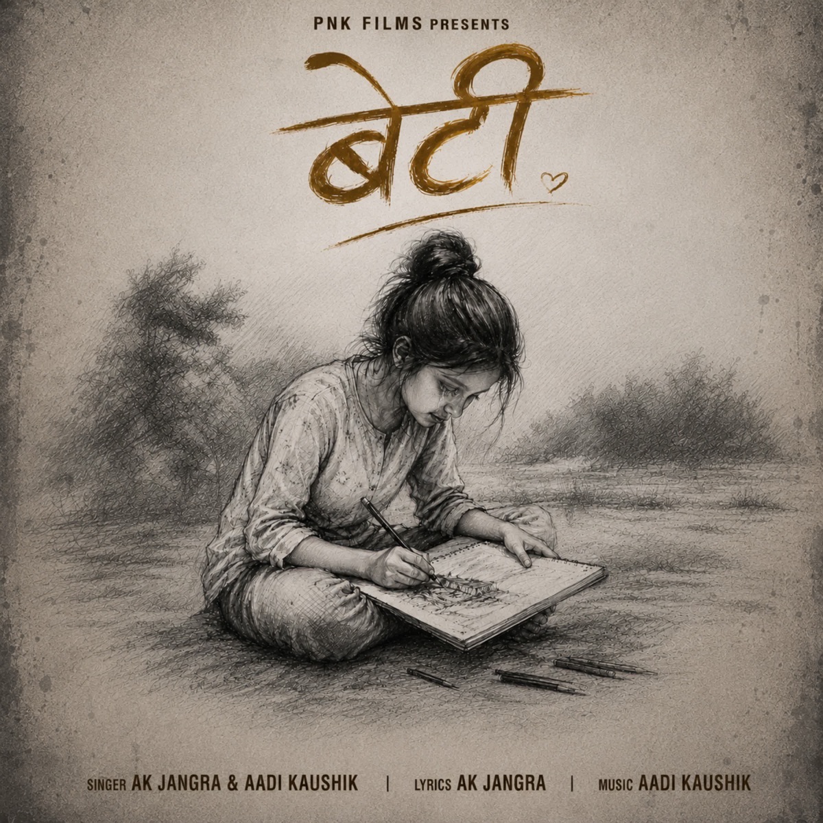 Beti - Single by AK Jangra & Aadi Kaushik album cover
