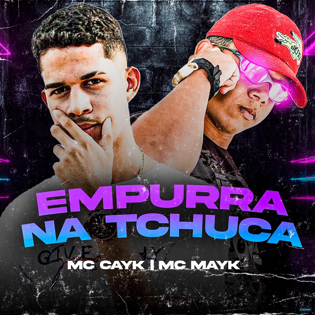 Empurra na Tchuca - Single by Mc Cayk, Mc Mayk & DJ Malicia album cover