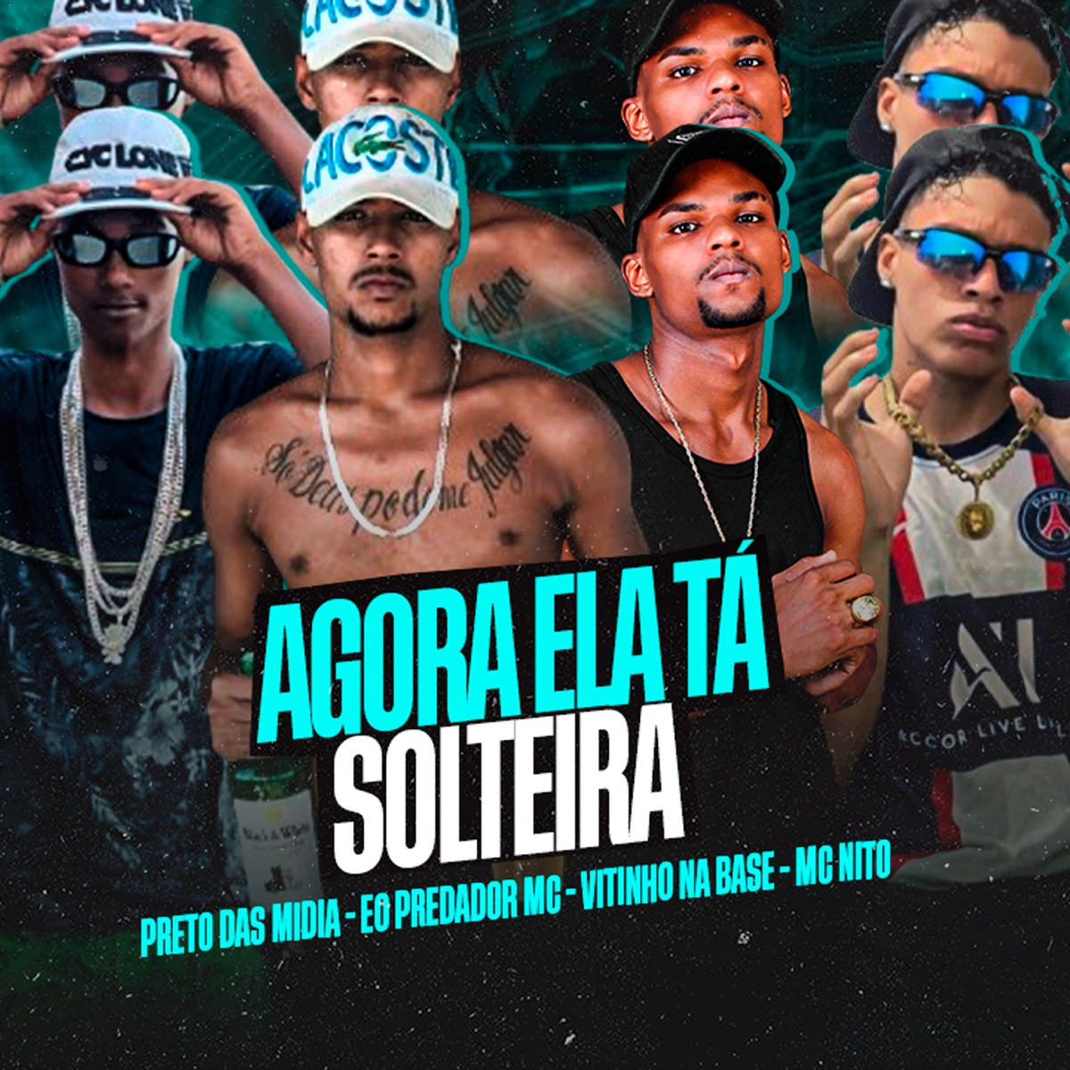 Ela Agora Tá Solteira (feat. Peso Produtora & Mc Nito) - Single by Eo Predador Mc, Preto das Midia & Vitinho Na Base album cover