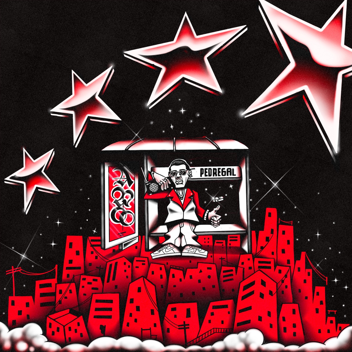 EL CANTANTE DEL GHETTO - Single by Ryan Castro, COQE & LA ETERNA album cover