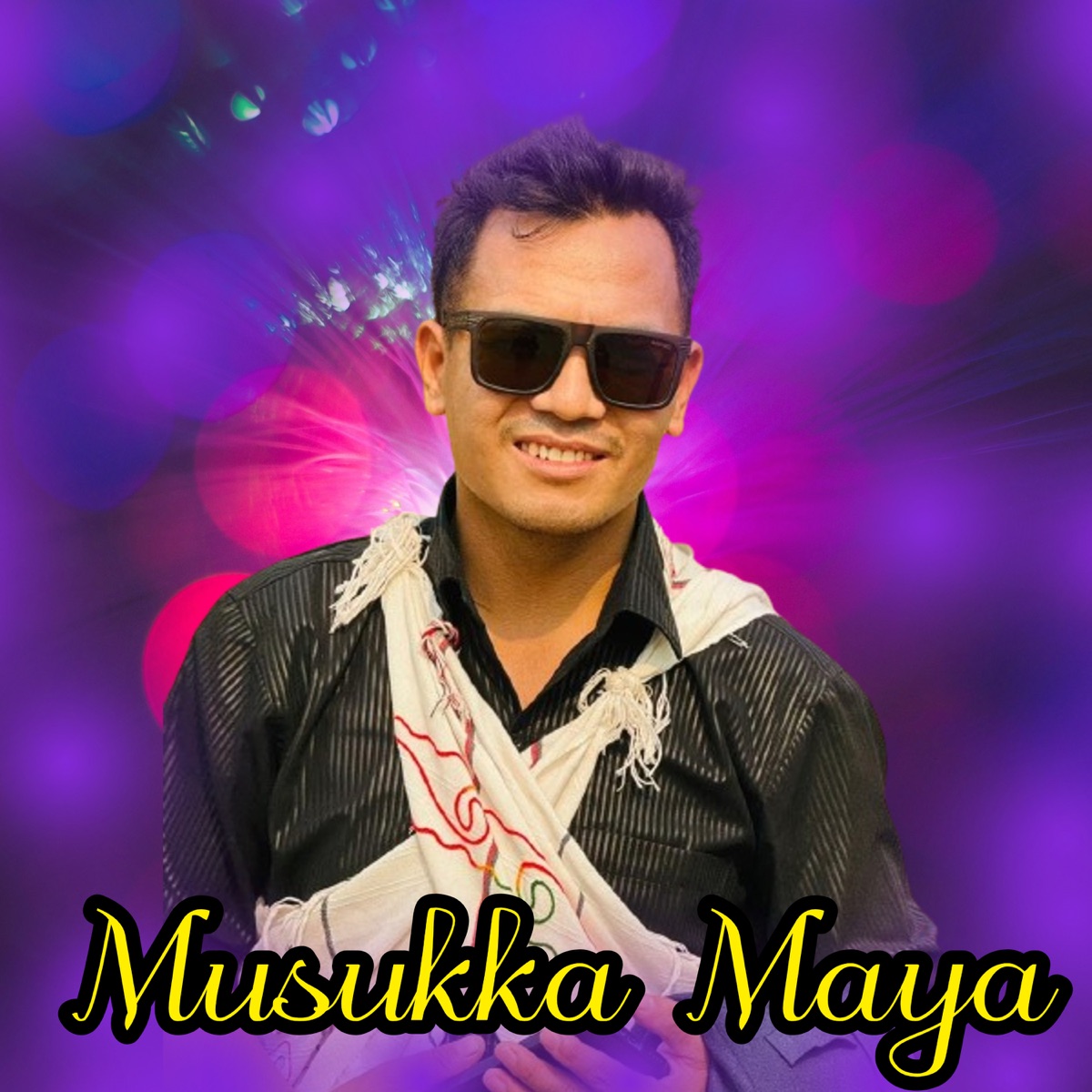 Musukka Maya - Single by Dol Raj Barghare & Niru Shreesh Magar album cover