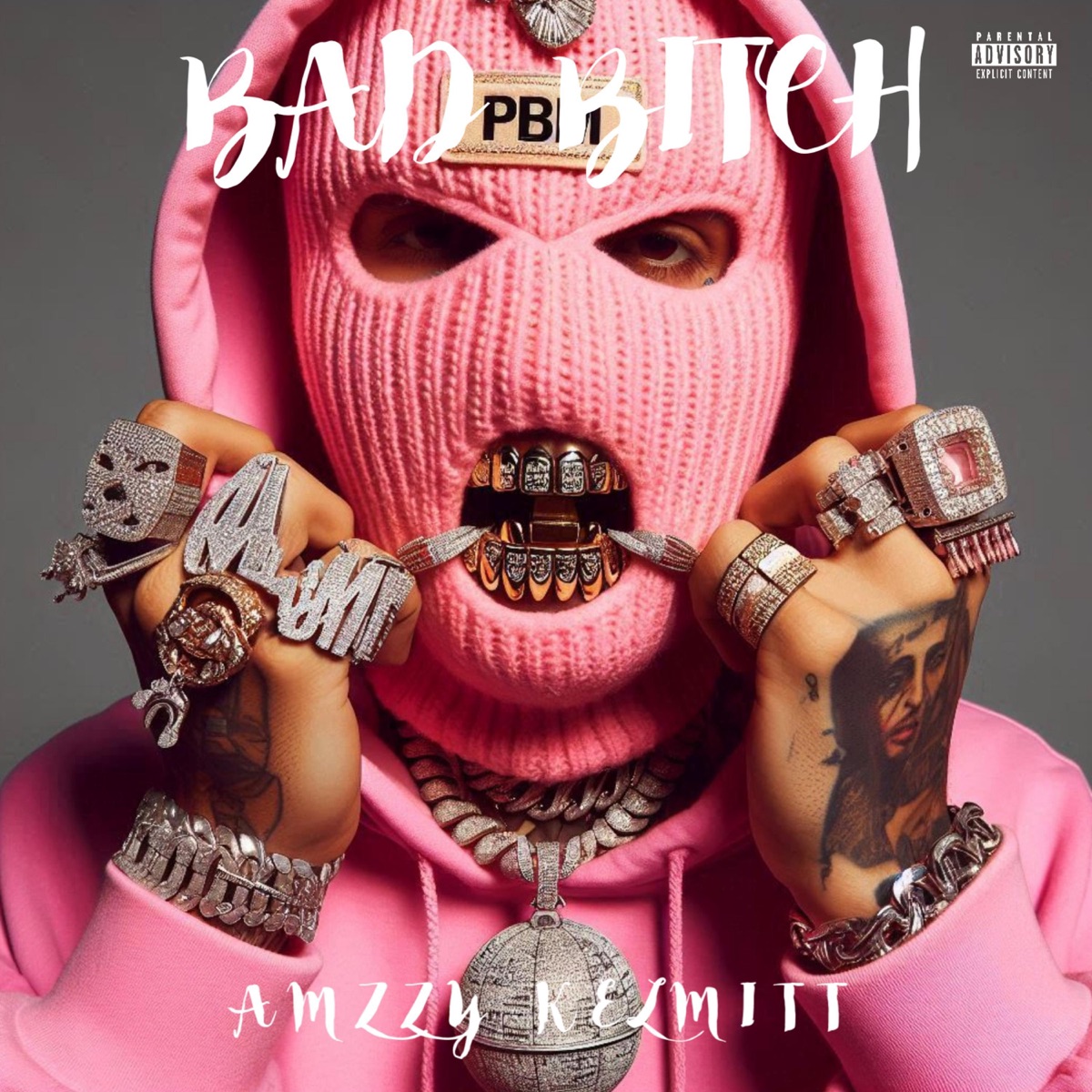 BAD BITCH (feat. KELMITT) - Single by LHDT album cover