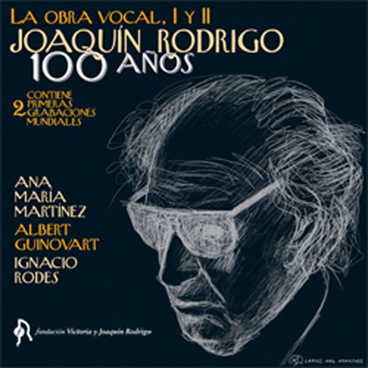 Joaquín Rodrigo: Obra Vocal I by Ana María Martínez & Albert Guinovart album cover