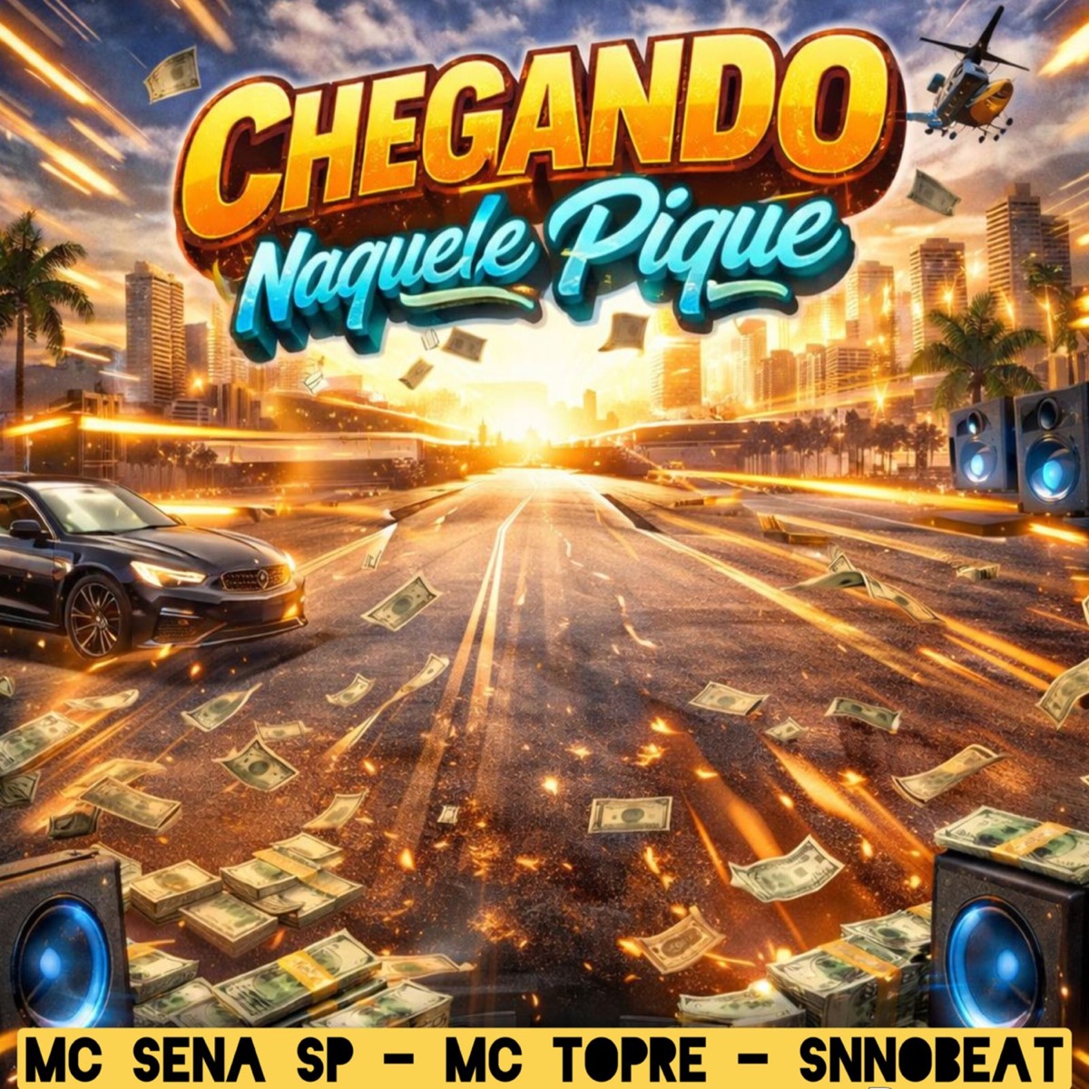 Chegando Naquele Pique - Single by MC SENA SP, Mc Topre & SNNOBEAT album cover