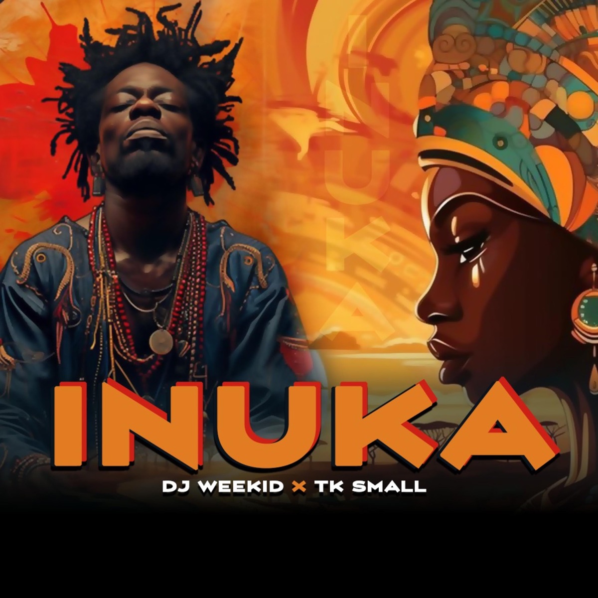 INUKA (feat. TK.SMALL) - Single by DJ WEEKID album cover