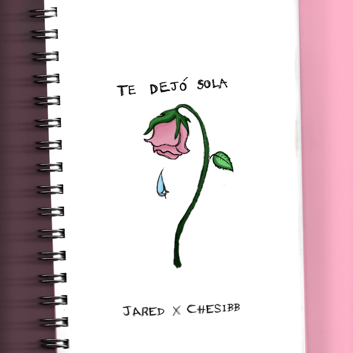 te dejo sola - Single by Jared & Chesibb album cover
