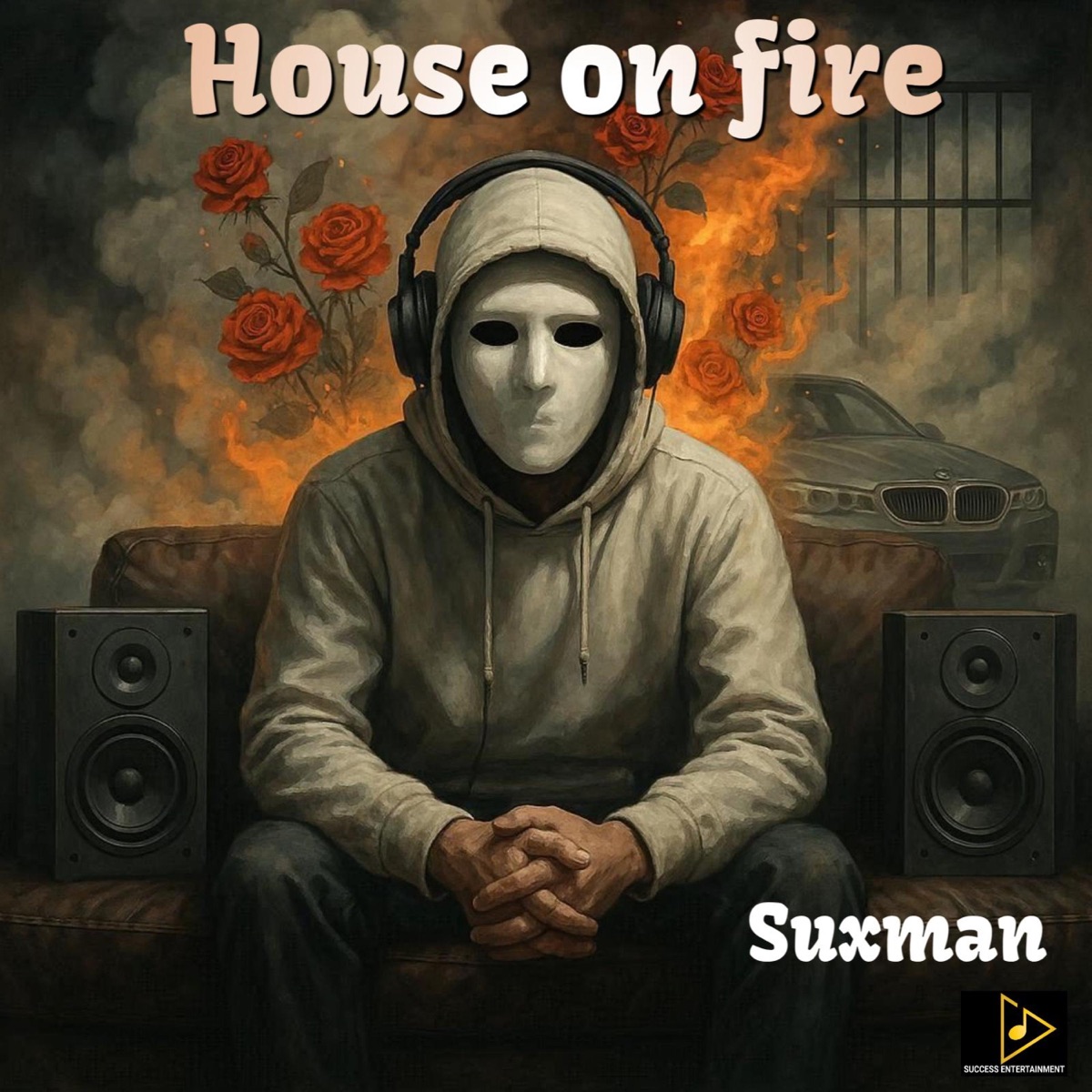 House on fire - Single by Suxman album cover