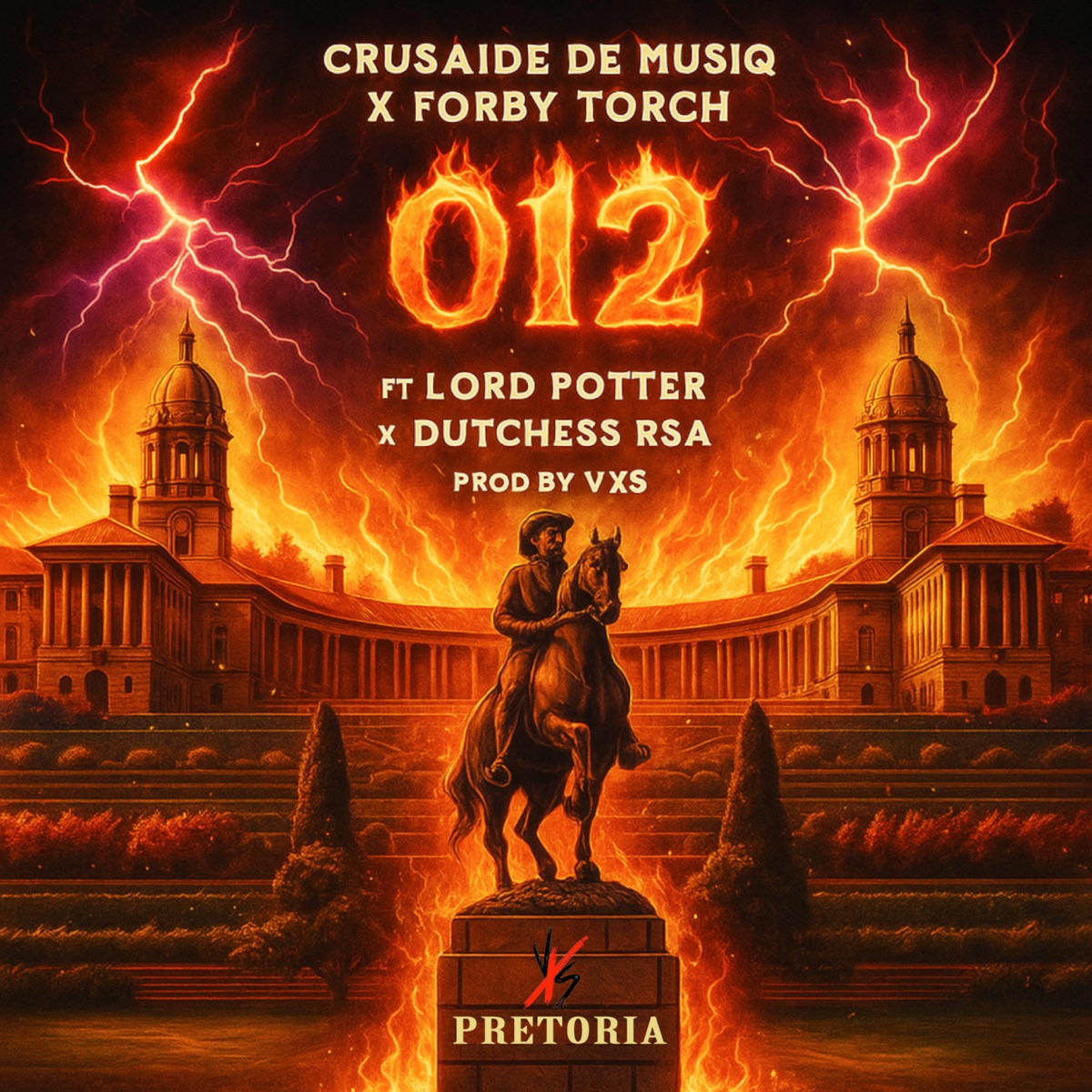 012 (feat. Lord Potter & Dutchess RSA) - Single by Crusaide De Musiq & Forby Torch album cover