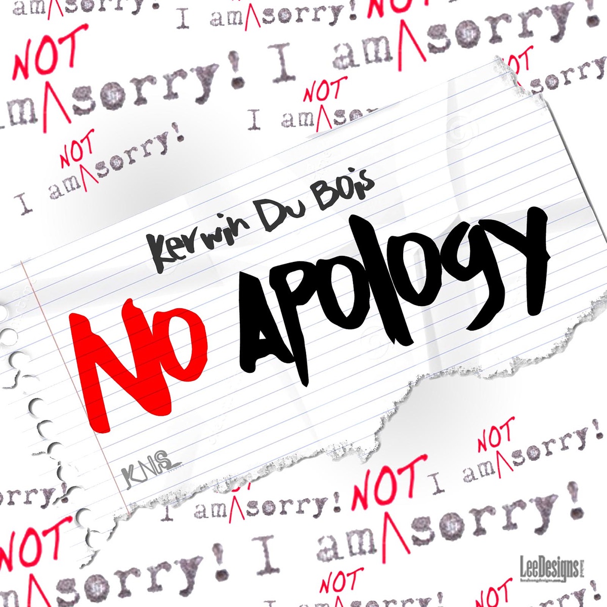 No Apology - Single by Kerwin Du Bois album cover