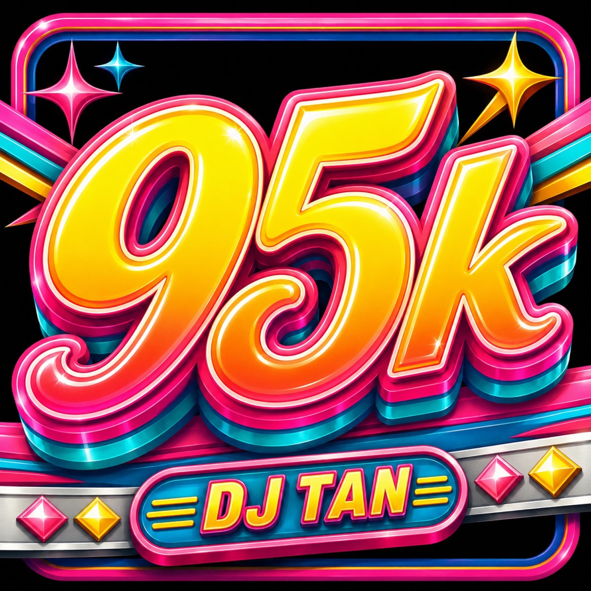 95k - Single by DJ TAN album cover