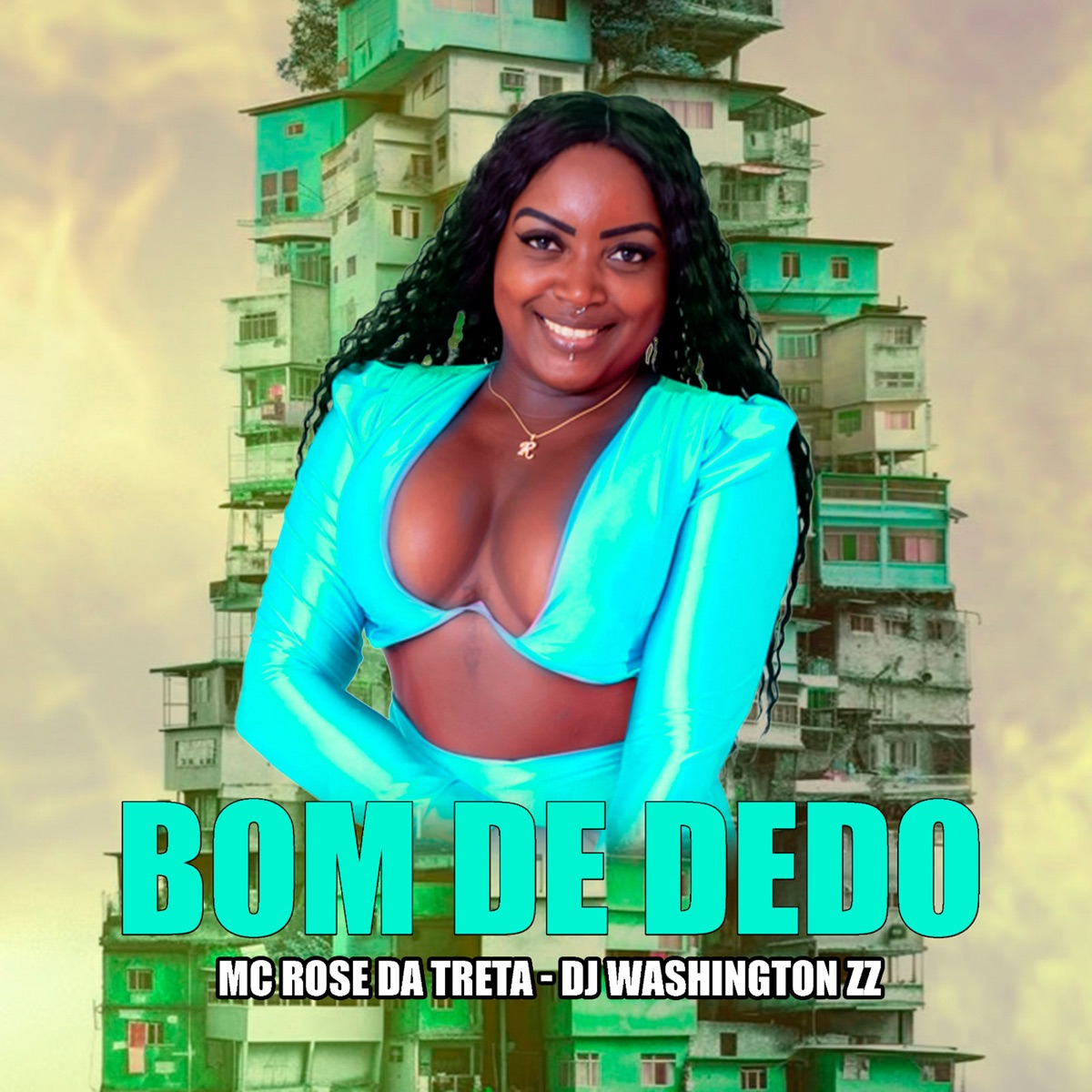 Bom de Dedo - Single by Mc Rose da Treta & DJ Washington Zz album cover
