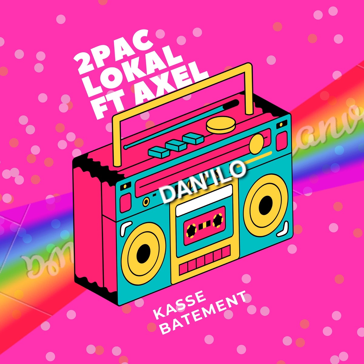 KASSE BATEMENT (feat. Caine) - Single by DAN'ILO album cover
