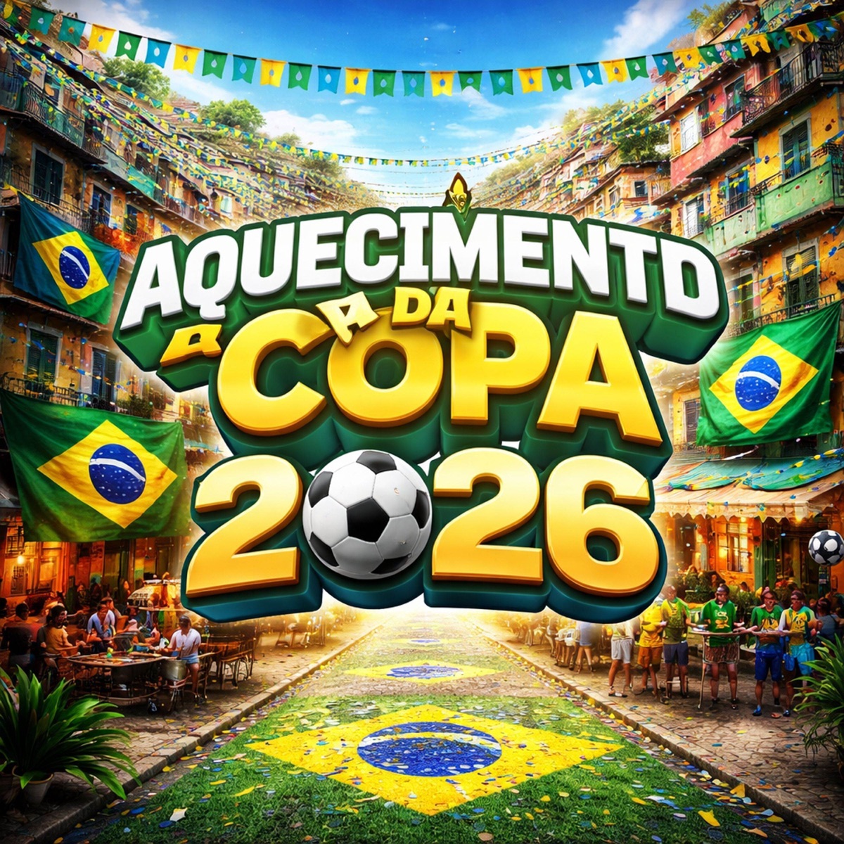 Aquecimento da Copa 2026 - Single by DJ MK De Niterói, Mn de Niteroi, Sheik Martins & DJ Java 22 album cover