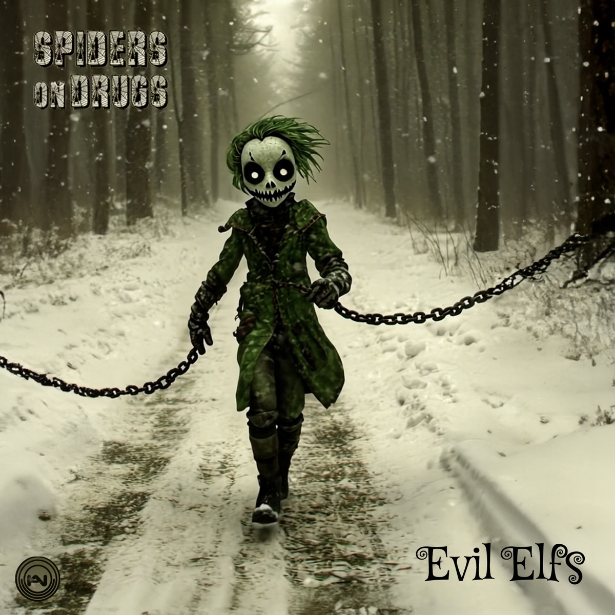 Evil Elfs (feat. Patrik Tammelin & Marie Nilsson-Lannerö) - Single by Spiders On Drugs album cover