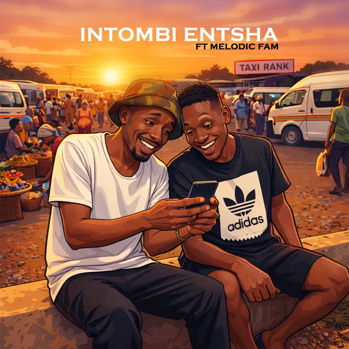 Intombi Entsha (feat. Melodic Fam) - Single by Abangani Bethu album cover