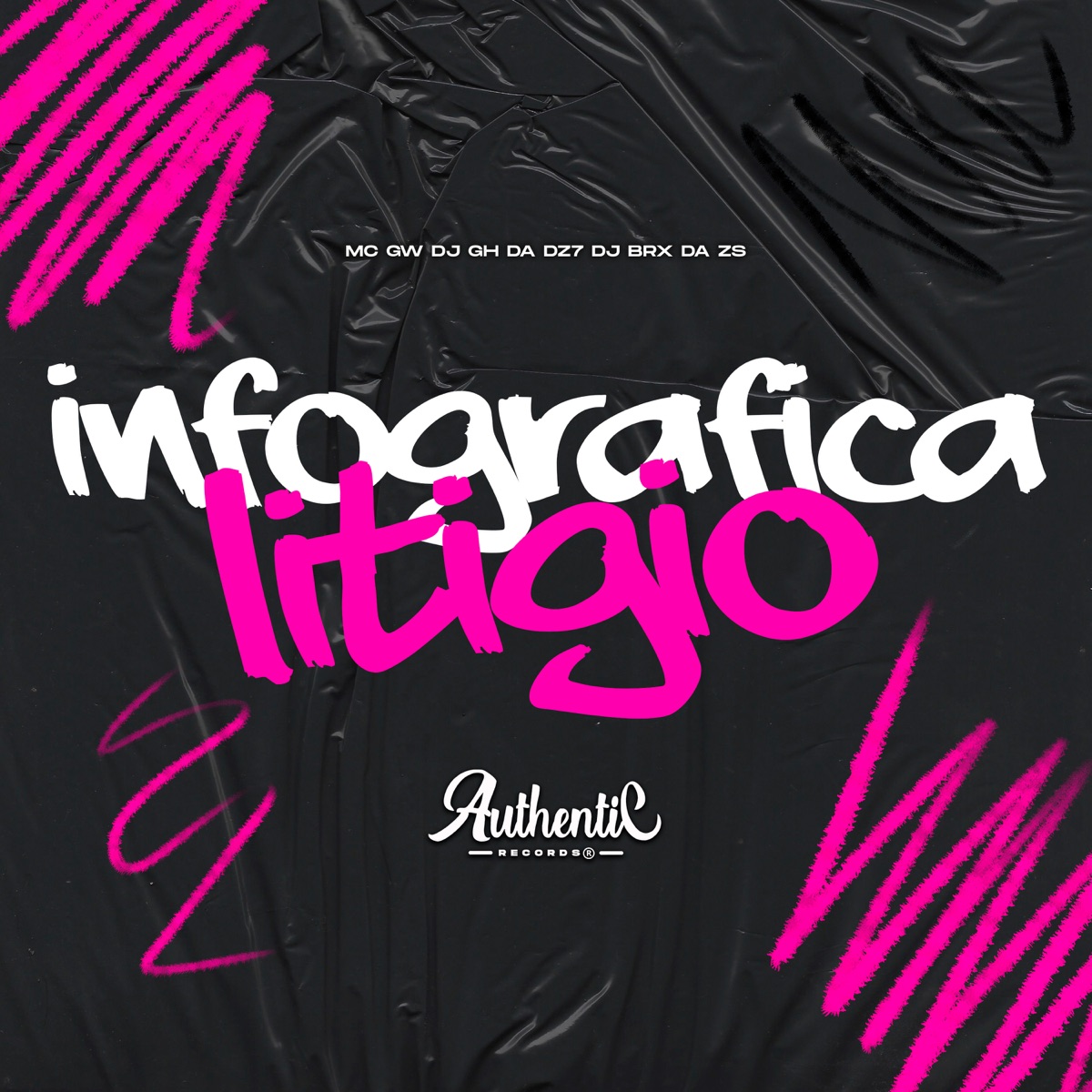 Infográfica Litígio - Single by DJ GH DA DZ7, MC GW & DJ BRX DA ZS album cover