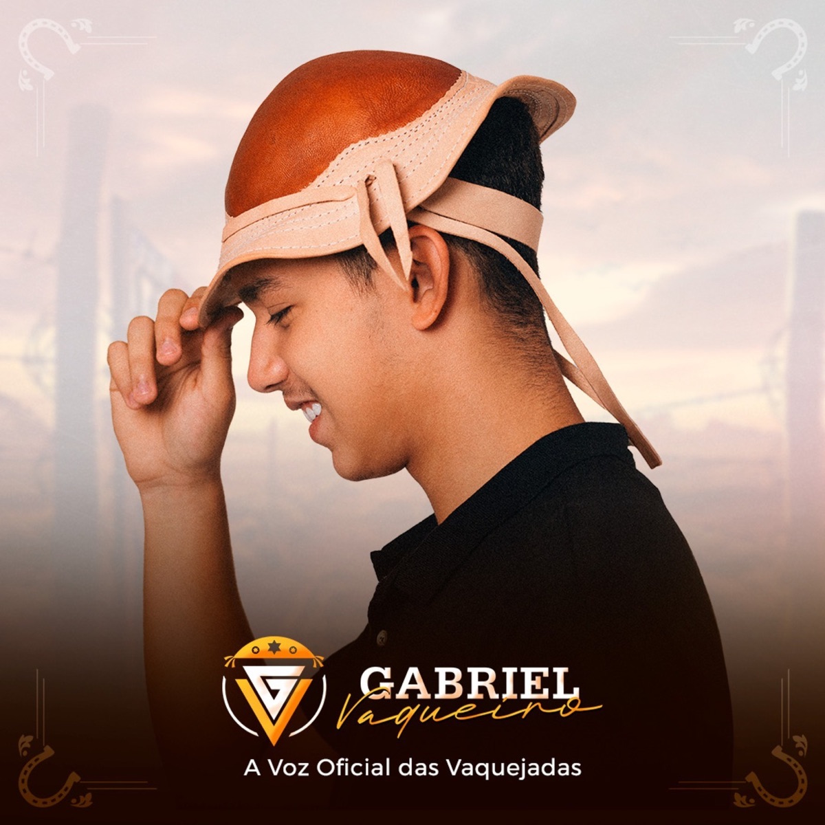 A Voz Oficial Das Vaquejadas - EP by Gabriel Vaqueiro album cover
