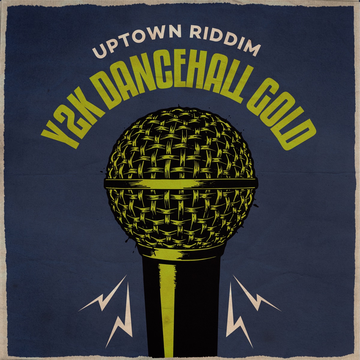 Y2K Dancehall Gold (Uptown Riddim) - EP by Vybz Kartel, Buju Banton, Beenie Man & T.O.K album cover