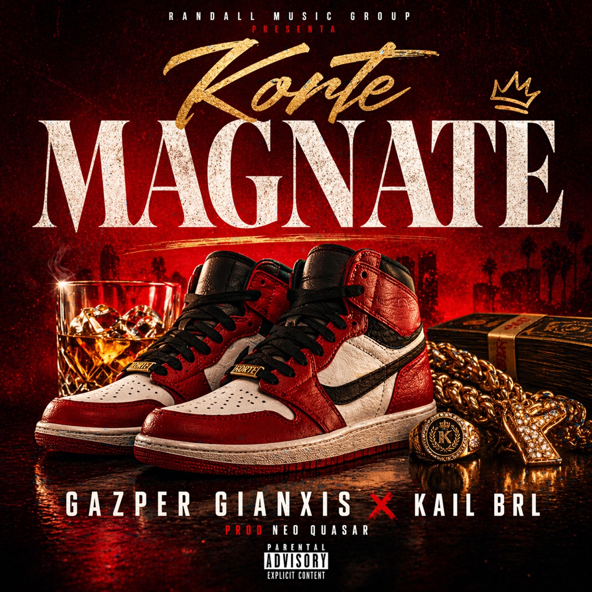 Korte Magnate - Single by Gazper Gianxis & Kail BRL album cover