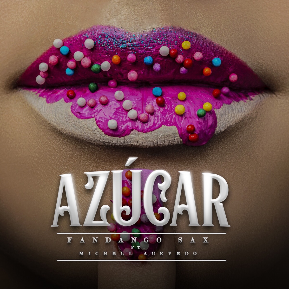 Azúcar (feat. Michell Acevedo) - Single by Fandango Sax album cover