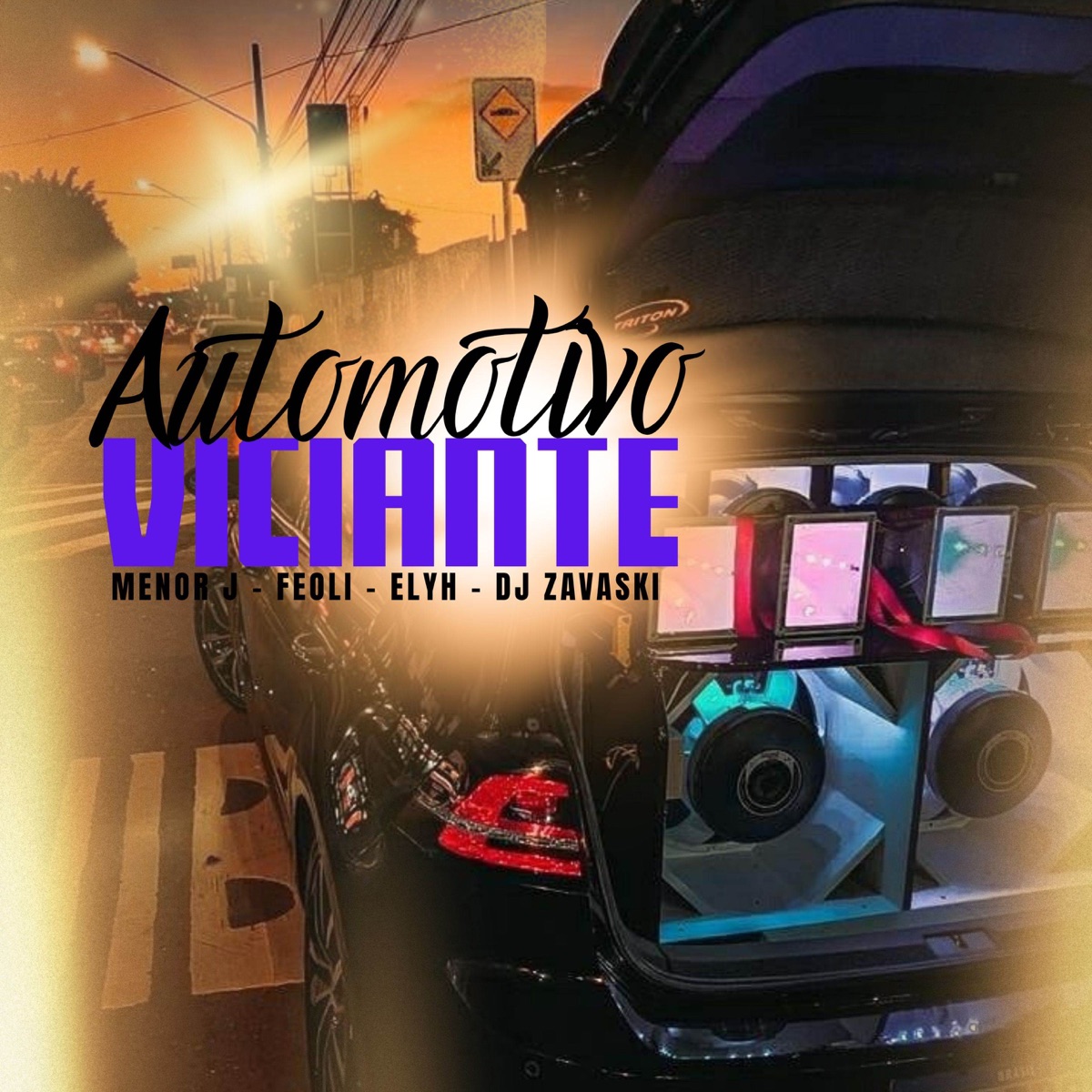 Automotivo Viciante - Single by MC MENOR J, MC Elyh, DJ ZAVASKI & MC Feoli album cover
