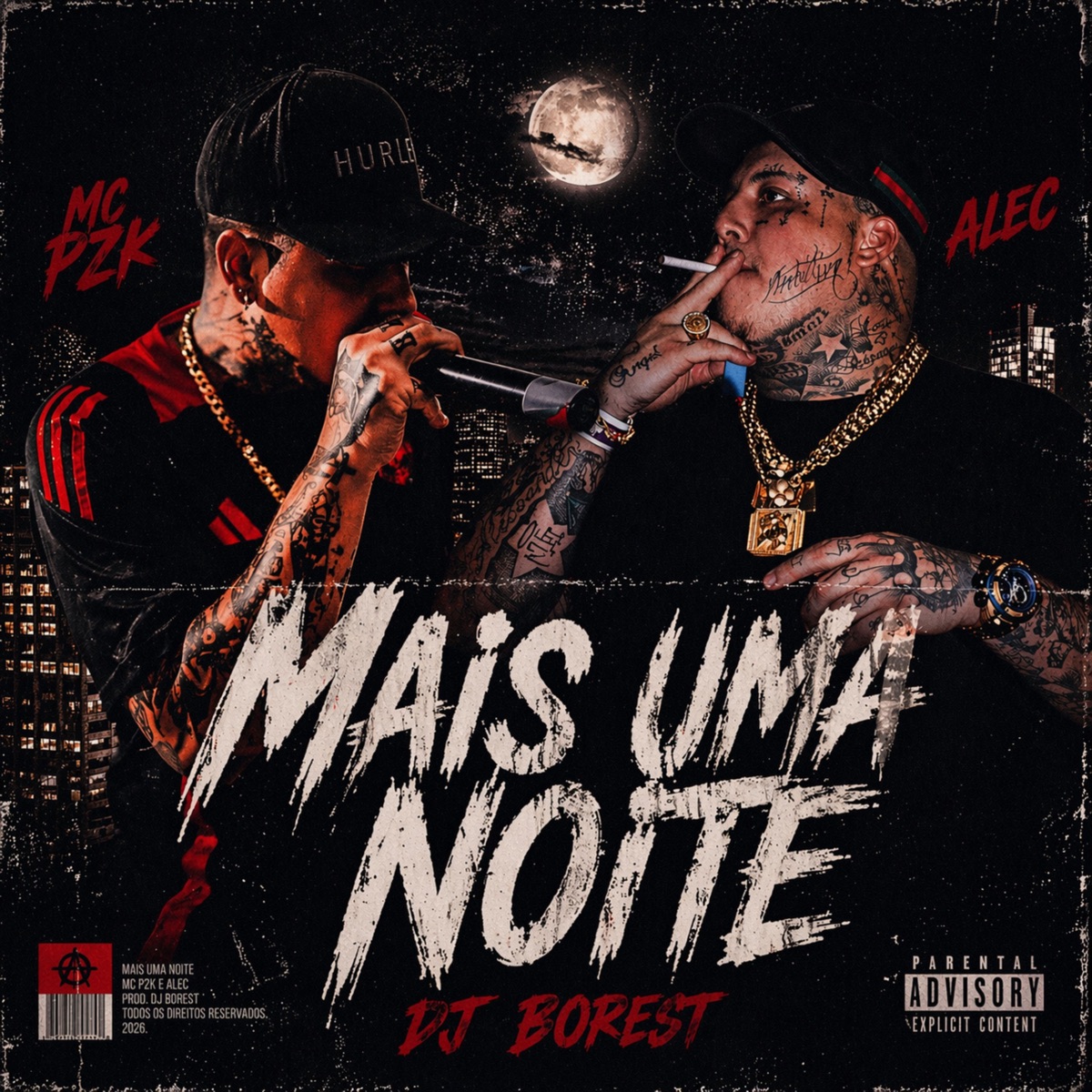 Mais uma noite - Single by mc pzk, Alec & DJ Borest album cover