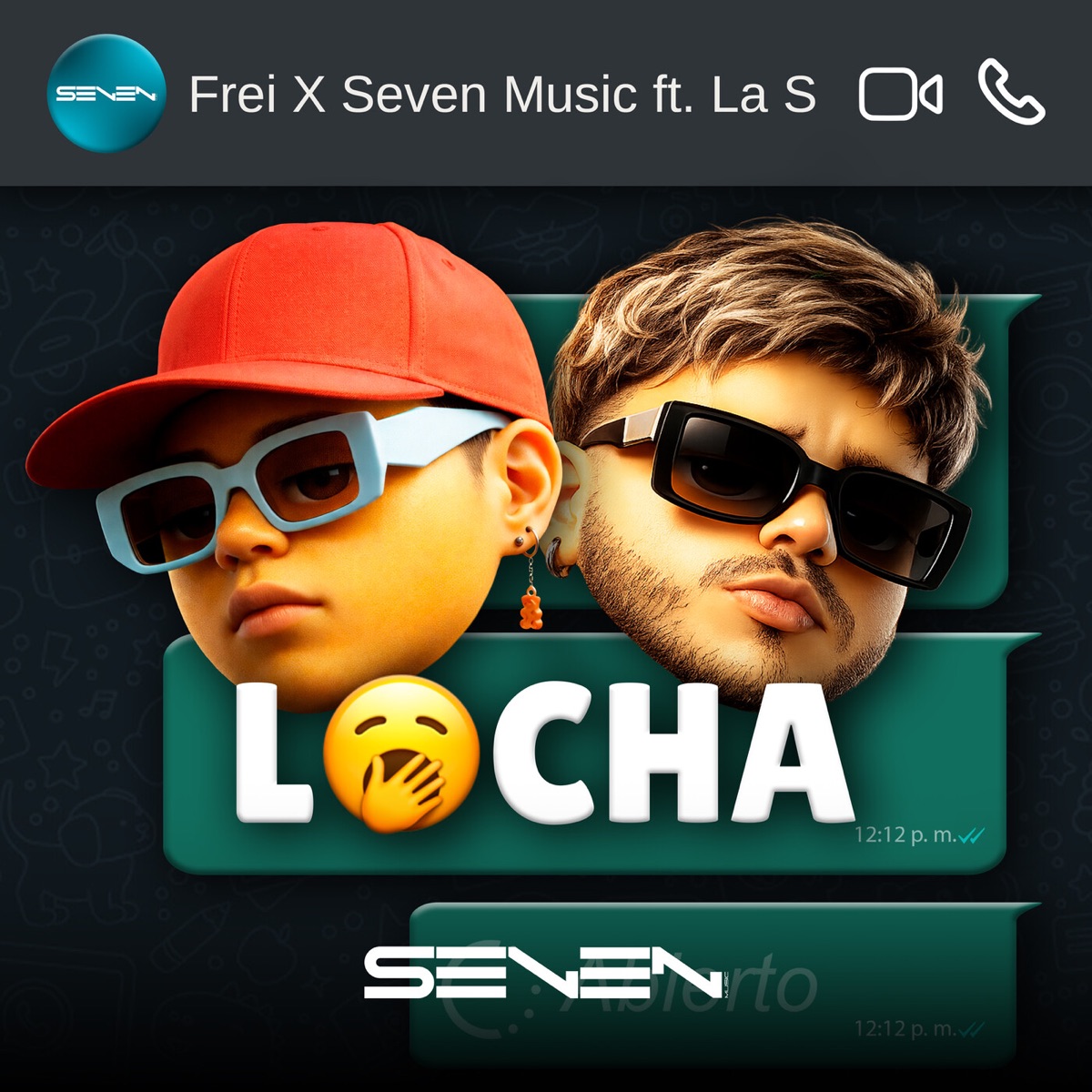 LOCHA (feat. La S) - Single by Frei & Seven Music album cover