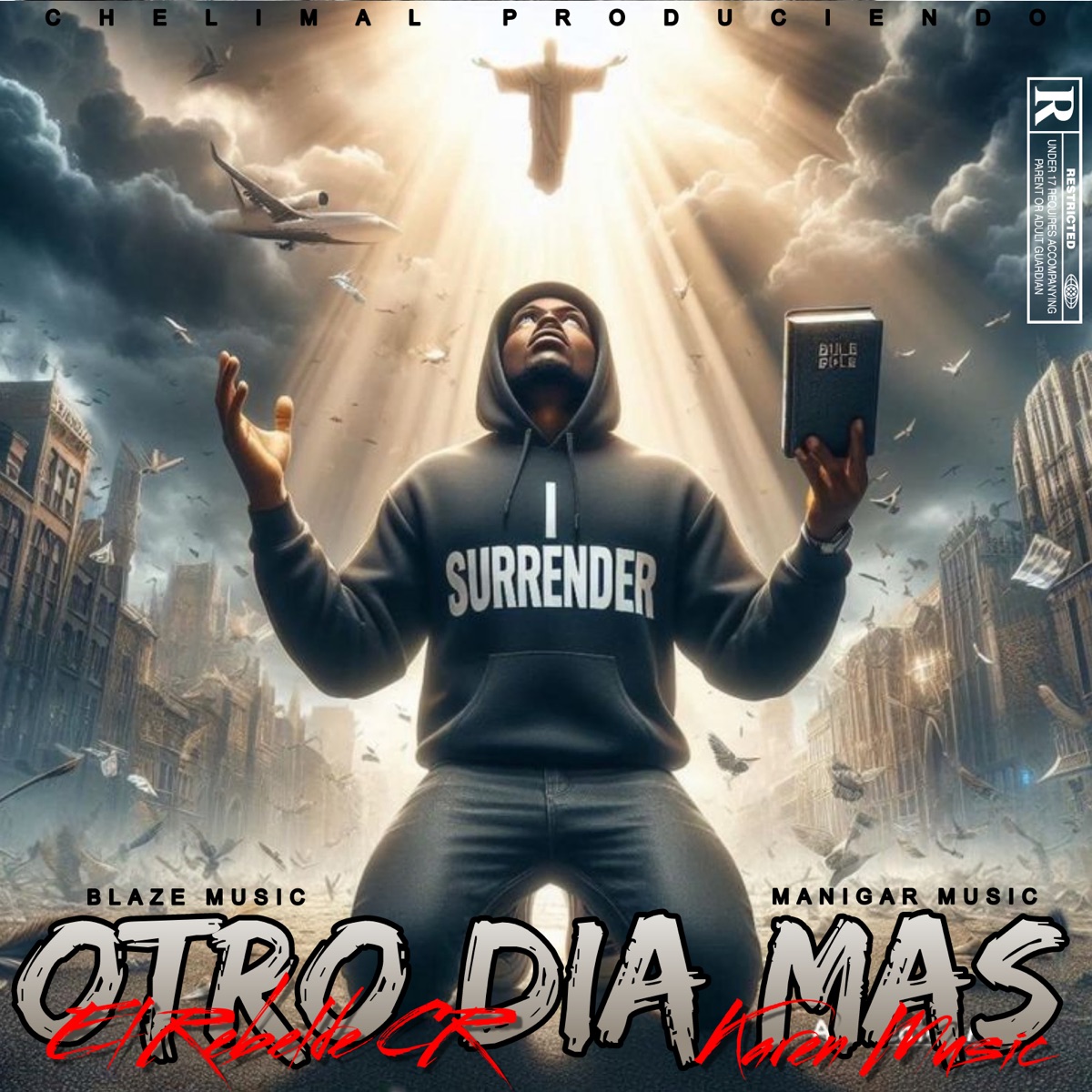 Otro Dia Mas - Single by Manigar Music, Karen Music & El Rebelde CR album cover