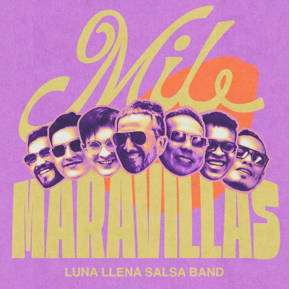 Mil Maravillas - Single by Luna Llena Salsa Band album cover