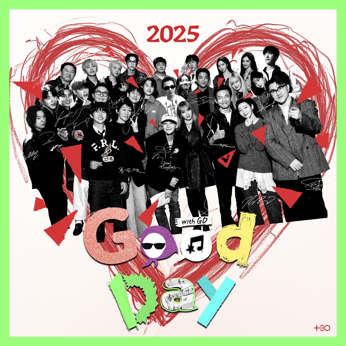 Good Day 2025 (Telepathy + By the Moonlight Window) - Single by G-DRAGON, Hwang Jung-min, Defconn, Hong Jinkyung, Jung Hyung Don, 조세호, Kian84, ANH SUNG JAE, TAEYANG, Jung Hae In, Hwang Kwang Hee, Yim Siwan, LEE SOO HYUK, DAESUNG, CODE KUNST, CL, Kim Go Eun, DAY6, BSS & aespa album cover
