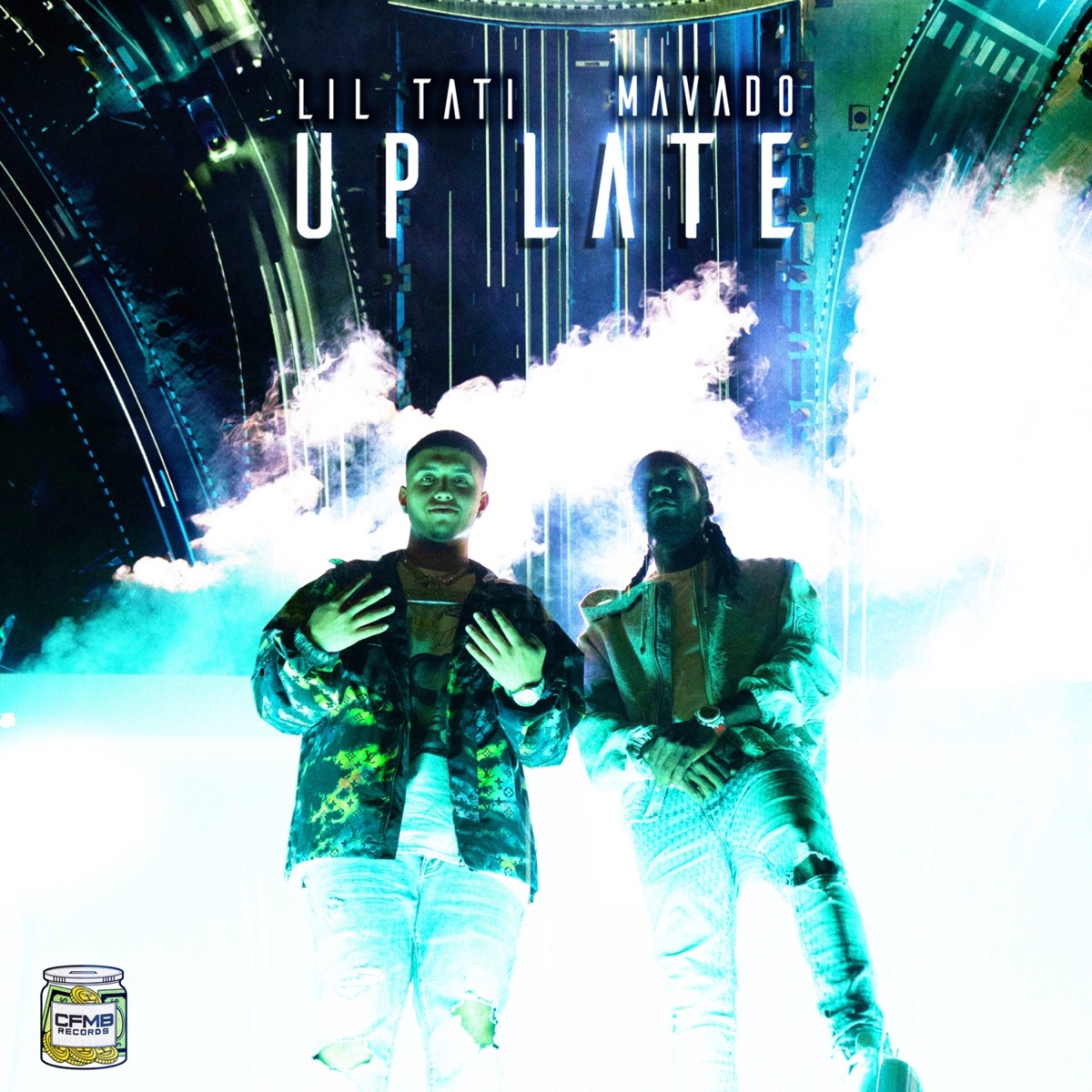 Up Late - Single by Tati & Mavado album cover