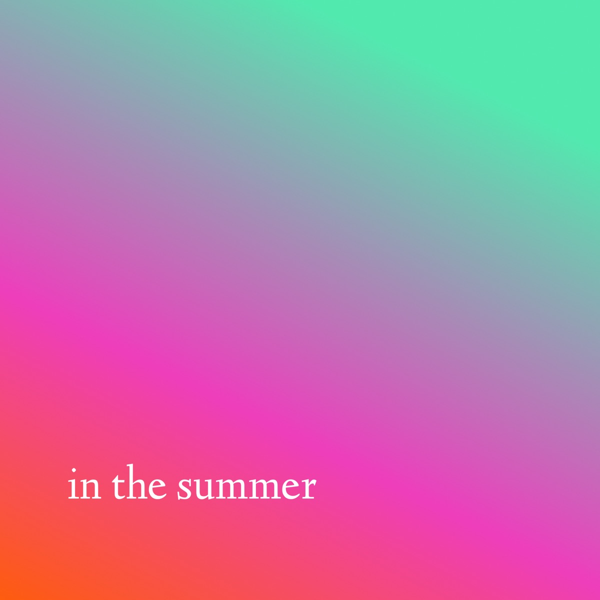 In the Summer - Single by halfstop album cover