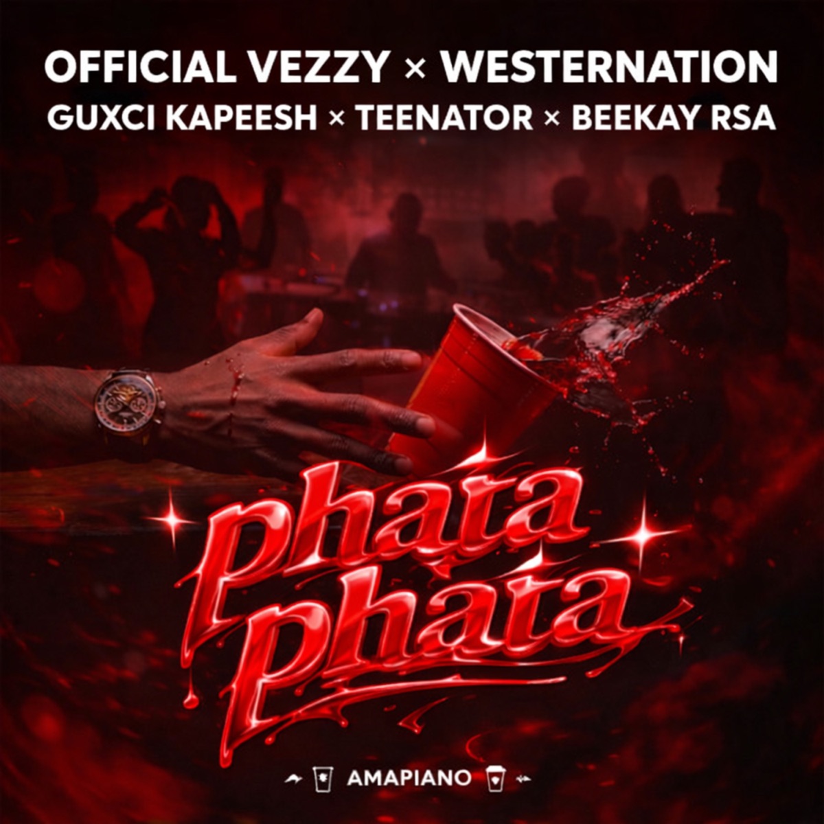 Phata Phata - Single by Official Vezzy, Westernation, Guxci KAPEESH, Featuring Teenator709 & Beekay Rsa album cover