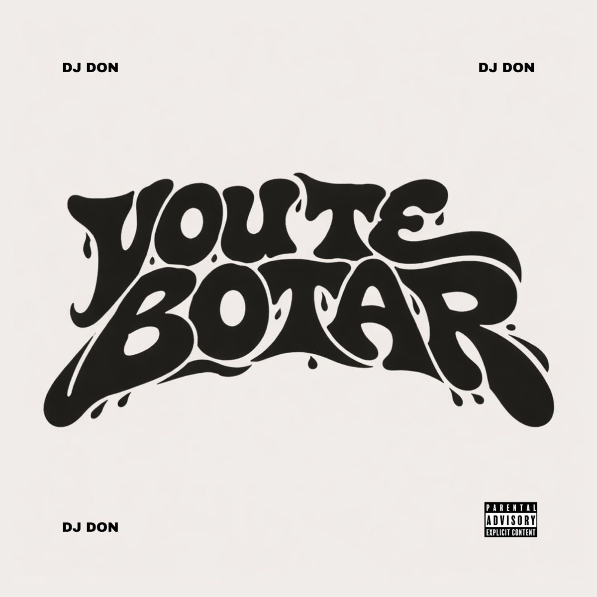 VOU TE BOTAR - Single by DJ DON & MC gg album cover