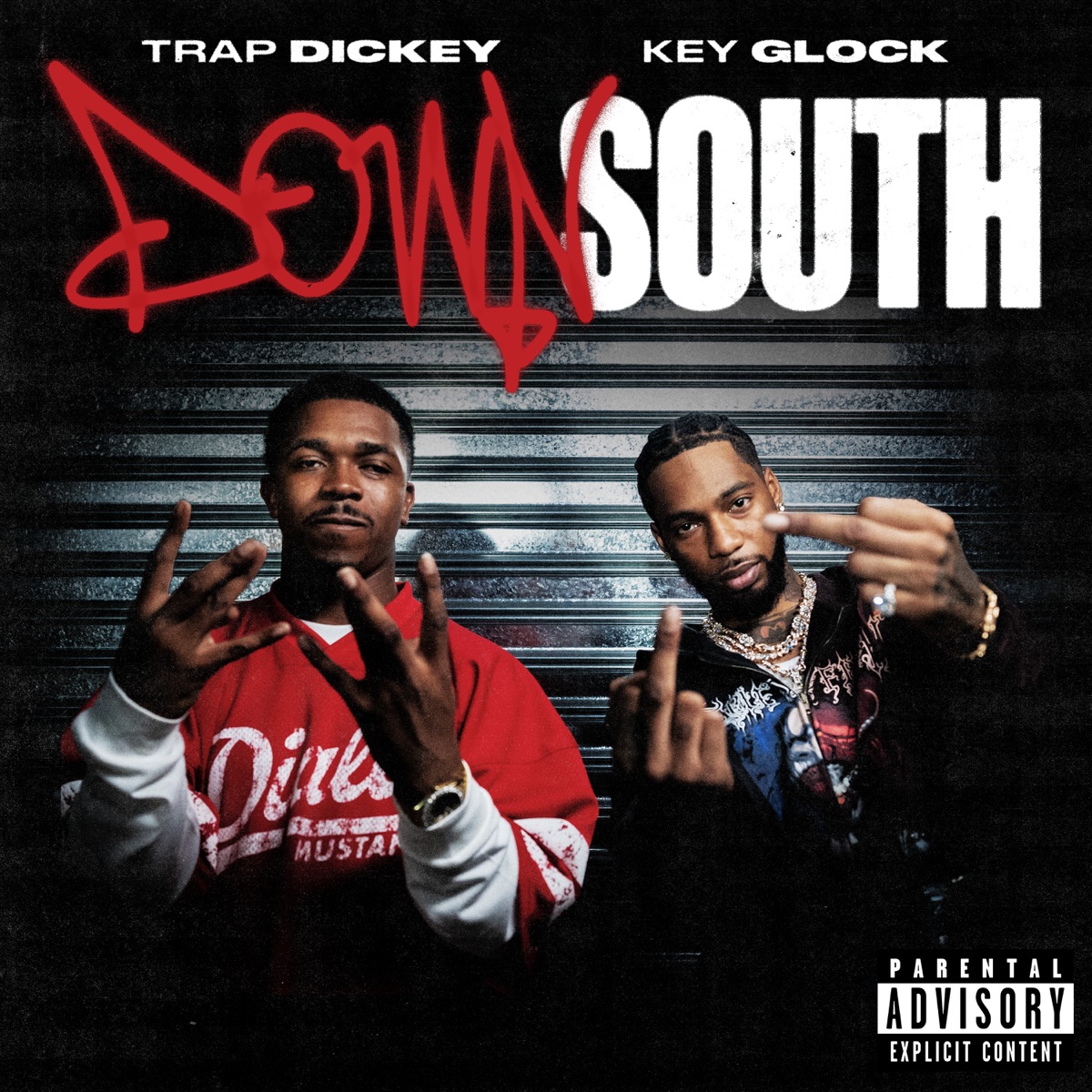 Down South - Single by Trap Dickey & Key Glock album cover